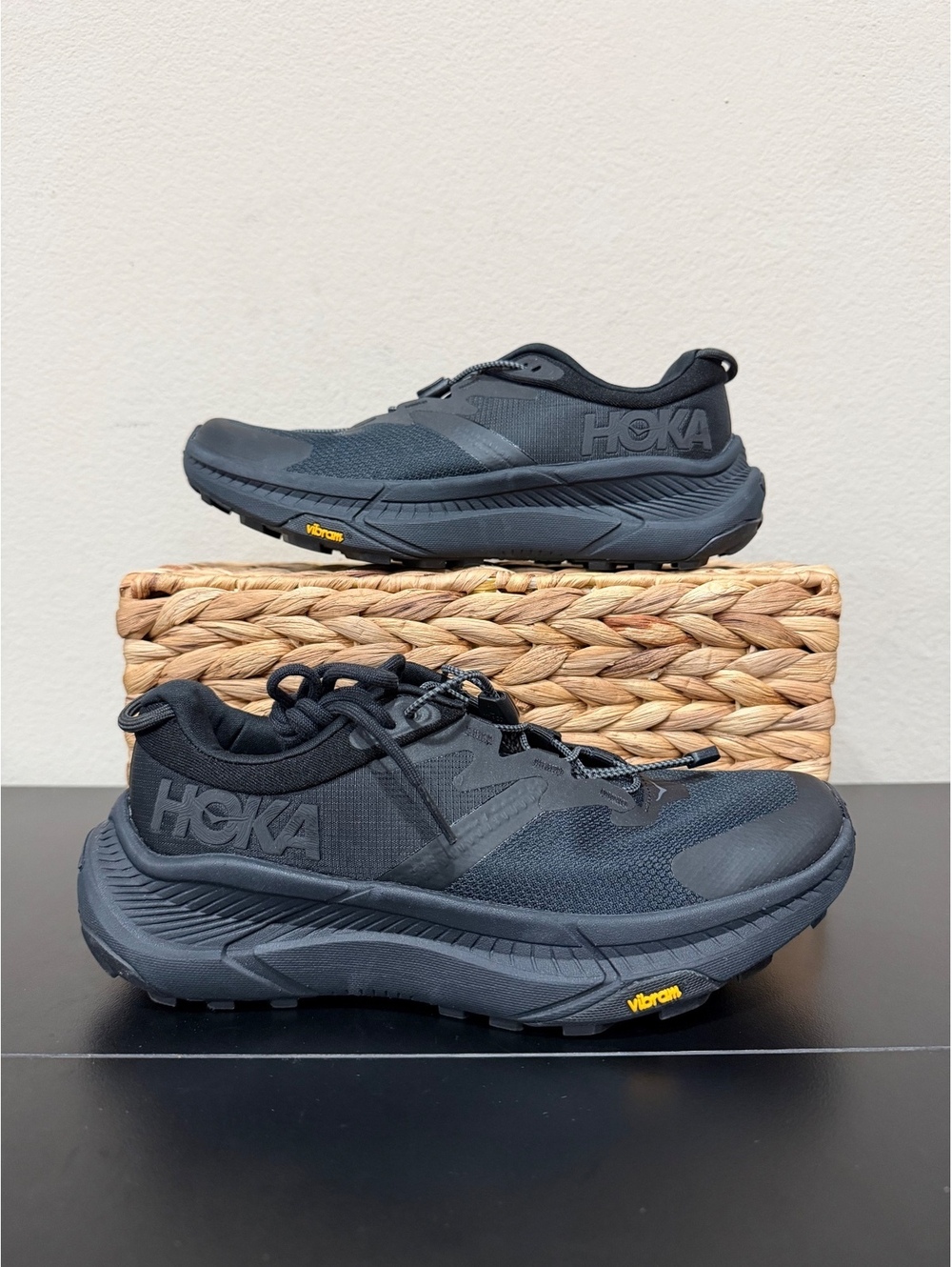 Size 6.5 - Hoka Women’s Transport “Triple Black”